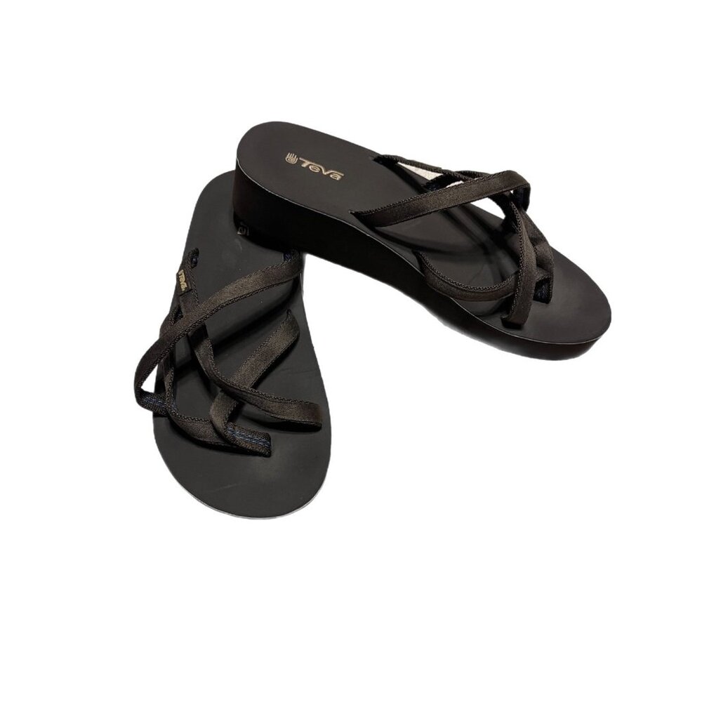 Women's TEVA Brown Sandals 9 - Picture 2 of 8